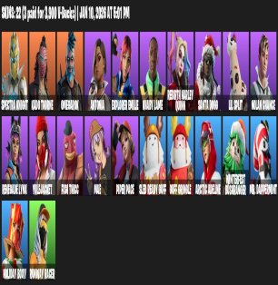 🎨 22 скіна | 🌟 Fortnite акаунт