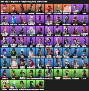 🎨 75 skins | 🌟 Fortnite account
