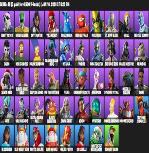 🎨 48 skins | 🌟 Fortnite account