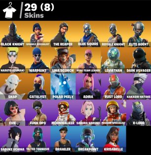 🎨 29 skins | 🌟 Fortnite account