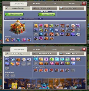 🏰 Clash of Clans акаунт | 16 ратуша | Рівень 0