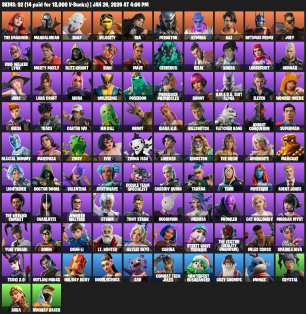 🎨 83 скінів | 🌟 Fortnite акаунт