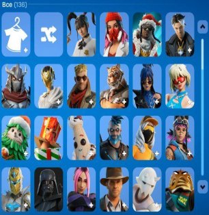 🎨 136 скінів | 🌟 Fortnite акаунт