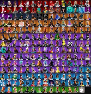 🎨 209 скінів | 🌟 Fortnite акаунт