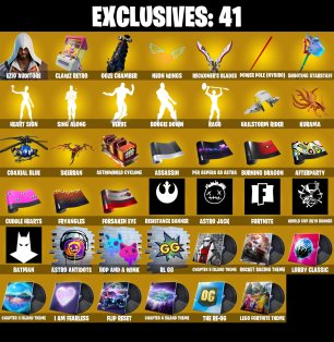 🎨 49 skins | 🌟 Fortnite account