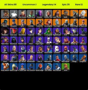 🎨 67 skins | 🌟 Fortnite account
