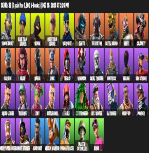 🎨 37 skins | 🌟 Fortnite account