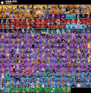 🎨 320 skins | 🌟 Fortnite account