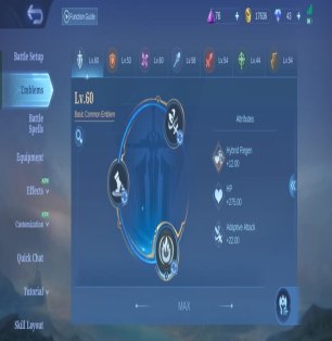 🎮 Mobile Legends account | Legend | 80 heroes | 212 skins