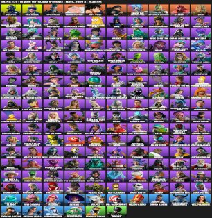 🎨 176 skins | 🌟 Fortnite account