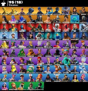 🎨 96 skins | 🌟 Fortnite account