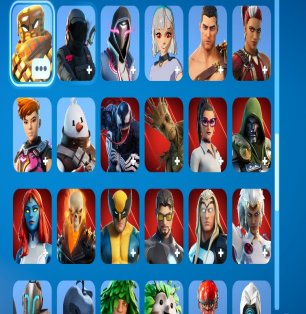 🎨 100 скінів | 🌟 Fortnite акаунт