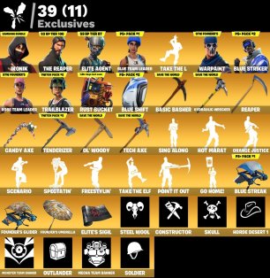 🎨 172 скінів | 🌟 Fortnite акаунт