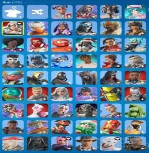🎨 178 skins | 🌟 Fortnite account
