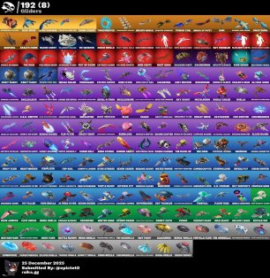 🎨 208 скінів | 🌟 Fortnite акаунт