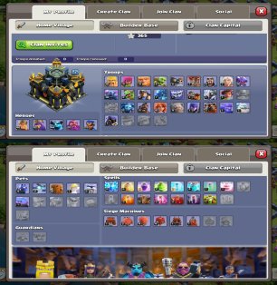 🏰 Clash of Clans account | Town Hall 17 | Level 48