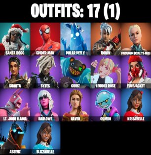 🎨 17 скинов | 🌟 Fortnite аккаунт