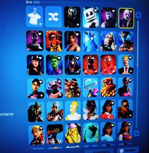 🎨 89 skins | 🌟 Fortnite account