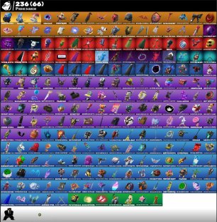 🎨 208 skins | 🌟 Fortnite account