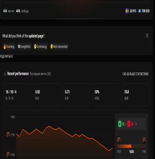 🔥 Faceit LVL 8 | 🎯 434 matches | 📊 46% WR | 🔥 1603 ELO — Ready for competitive matches!