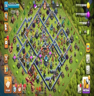 🏰 Clash of Clans акаунт | Ратуша 13 рівня | Рівень 65%