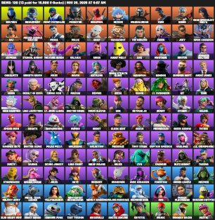 🎨 120 скінів | 🌟 Fortnite акаунт