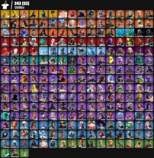 🎨 243 skins | 🌟 Fortnite account