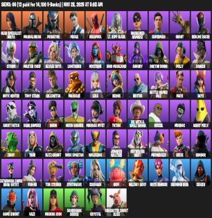 🎨 66 skins | 🌟 Fortnite account