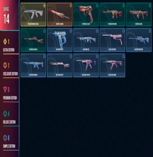 🎯 Valorant account | SILVER 1 | EU | 10 agents