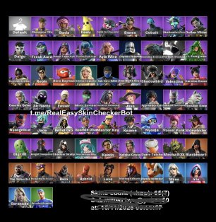 🎨 65 skins | 🌟 Fortnite account