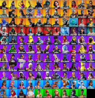 🎨 120 skins | 🌟 Fortnite account