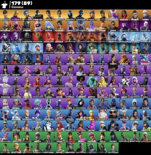 🎨 179 скінів | 🌟 Fortnite акаунт