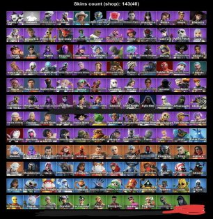🎨 146 skins | 🌟 Fortnite account
