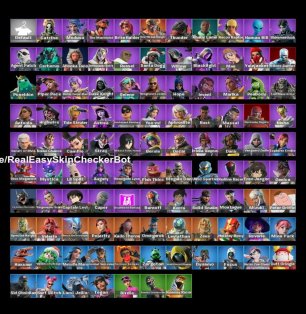 👾 119 skins | 🌟 Fortnite account