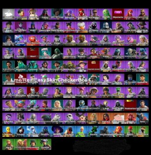 🎨 124 skins | 🌟 Fortnite account