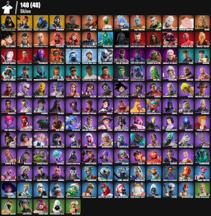 🎨 148 скинов | 🌟 Fortnite аккаунт