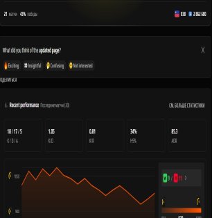 🟣 FACEIT LVL 4 | 🎯 21 матч | 🔥 43% WR | 🕒 978 ELO — Готов до матчів