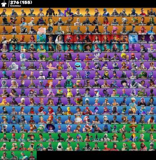 🎨 276 скинов | 🌟 Fortnite аккаунт