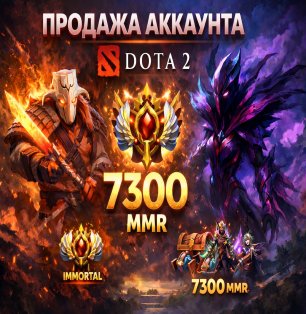 🏅 MMR 7300 | 🕒 200 годин | 🛡 11000