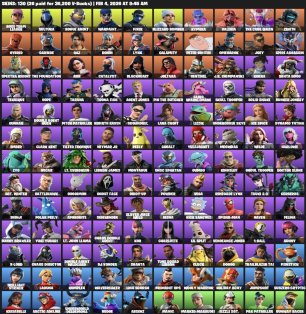 🎨 131 skins | 🌟 Fortnite account