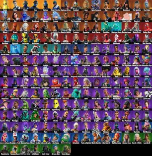 🎨 202 скінів | 🌟 Fortnite акаунт