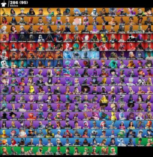 🎨 286 skins | 🌟 Fortnite account