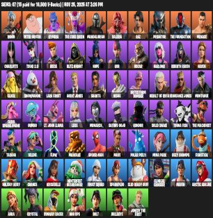 🎨 68 скінів | 🌟 Fortnite акаунт