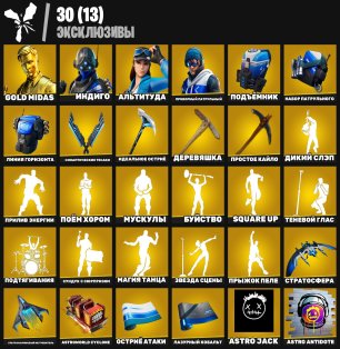 🎨 209 skins | 🌟 Fortnite account