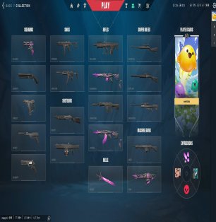 🎯 Valorant account | Gold 1 | EU | 8 agents