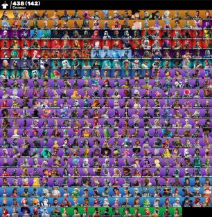 🎨 438 skins | 🌟 Fortnite account
