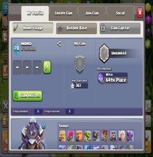 🏰 Clash of Clans акаунт | Ратуша 15 рівень | Уровень 170