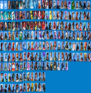 🎨 186 skins | 🌟 Fortnite account