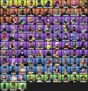 🎨 104 skins | 🌟 Fortnite account
