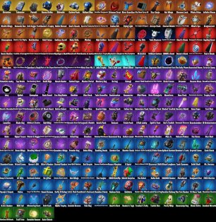 🎨 201 skins | 🌟 Fortnite account